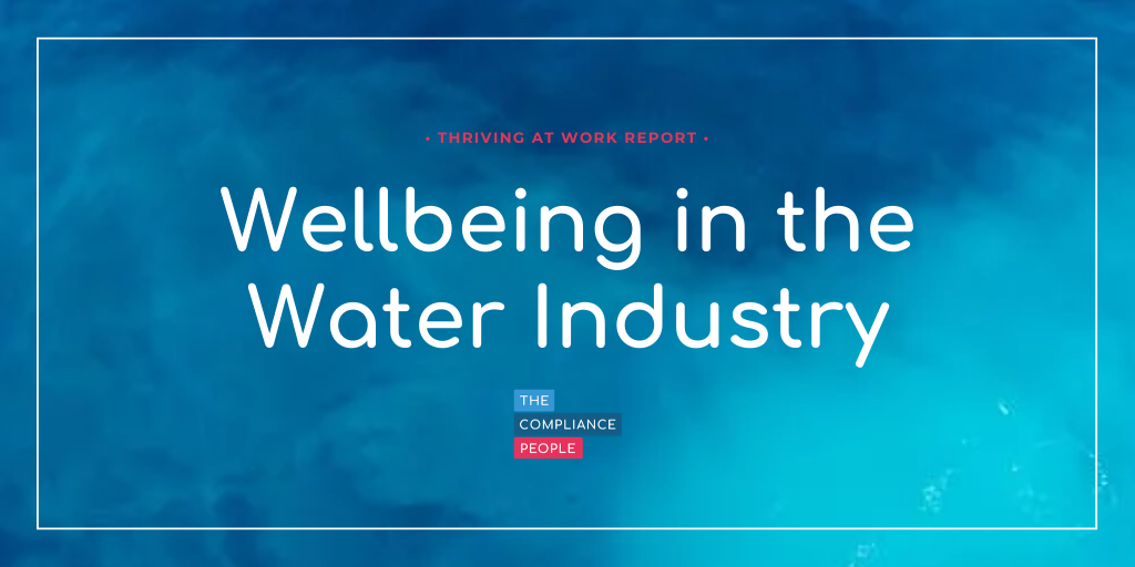 Wellbeing in the Water Industry